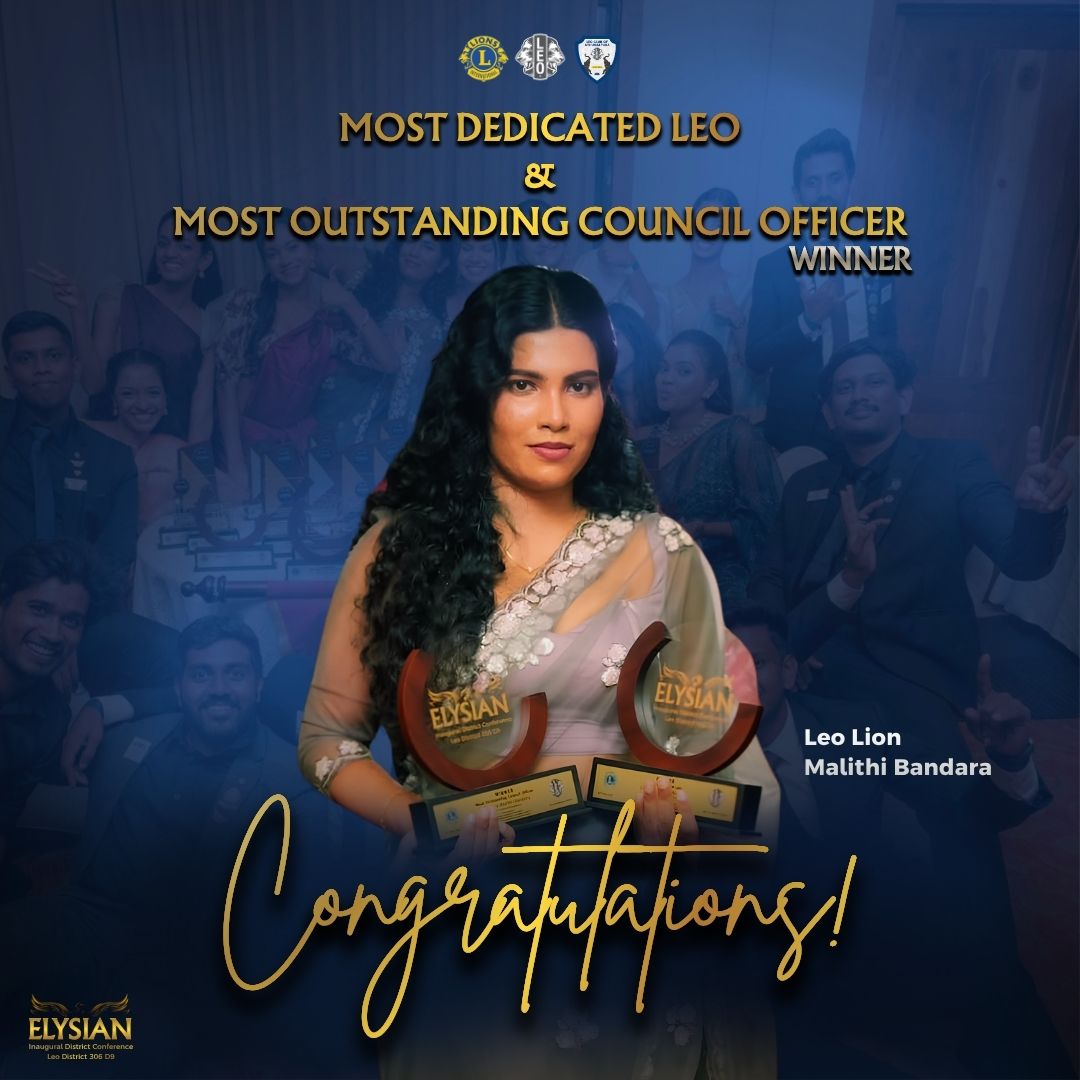 Kalindu Athapaththu - Most Outstanding Leo