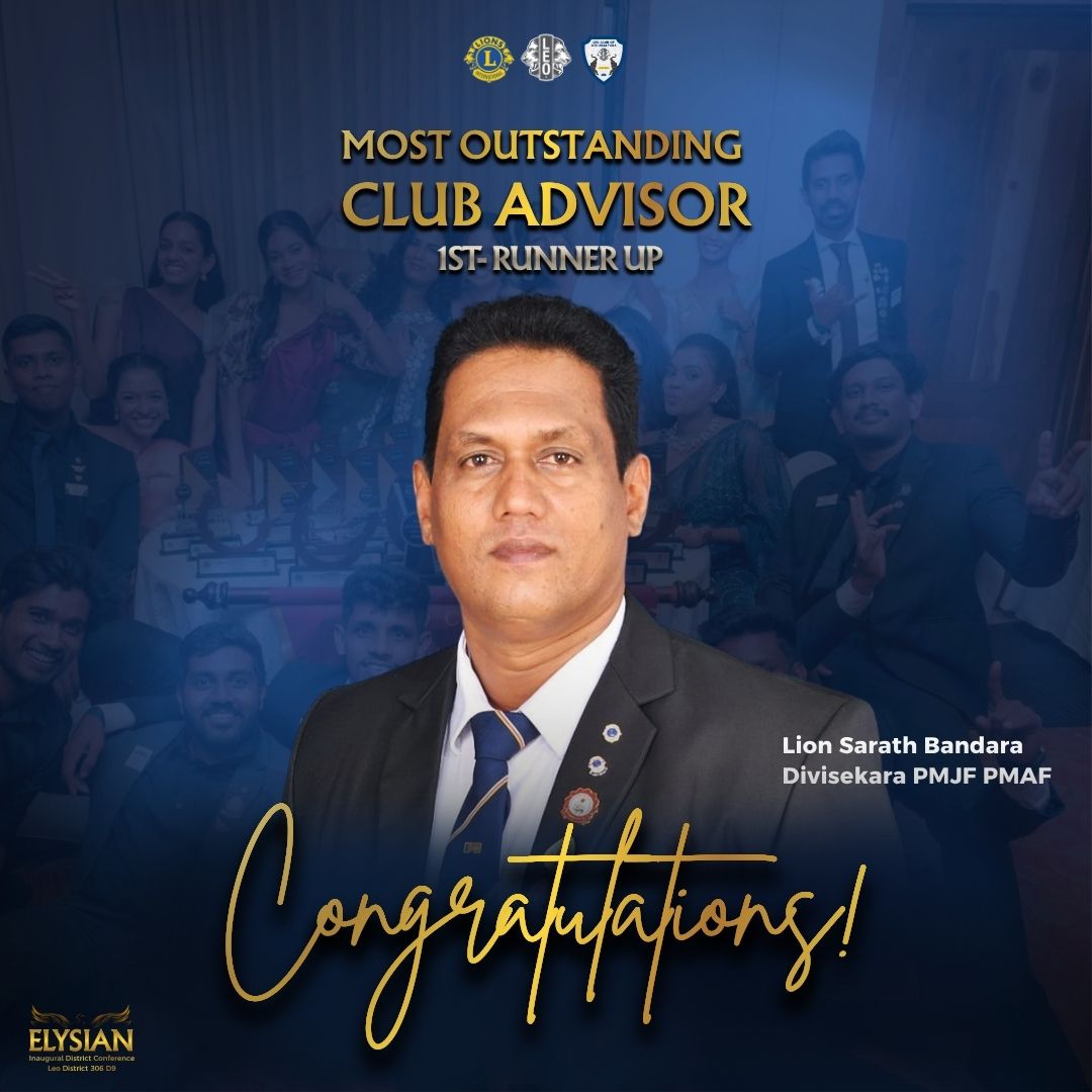 Kalindu Athapaththu - Most Outstanding Leo