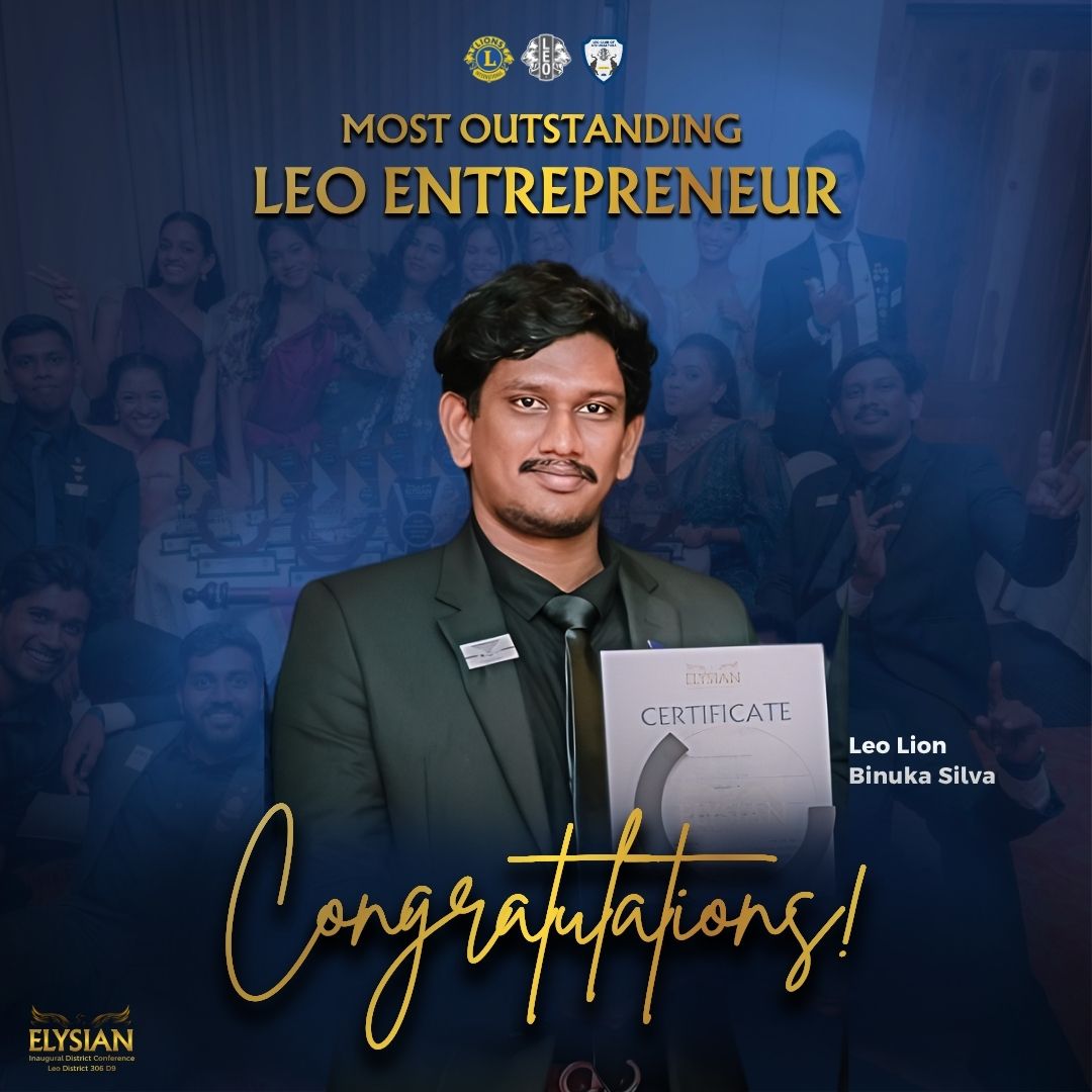 Kalindu Athapaththu - Most Outstanding Leo